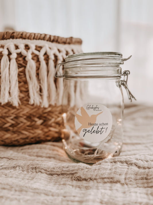 Glücksglasprinzip - Für mehr Achtsamkeit, Dankbarkeit und Glücksgefühle im Alltag