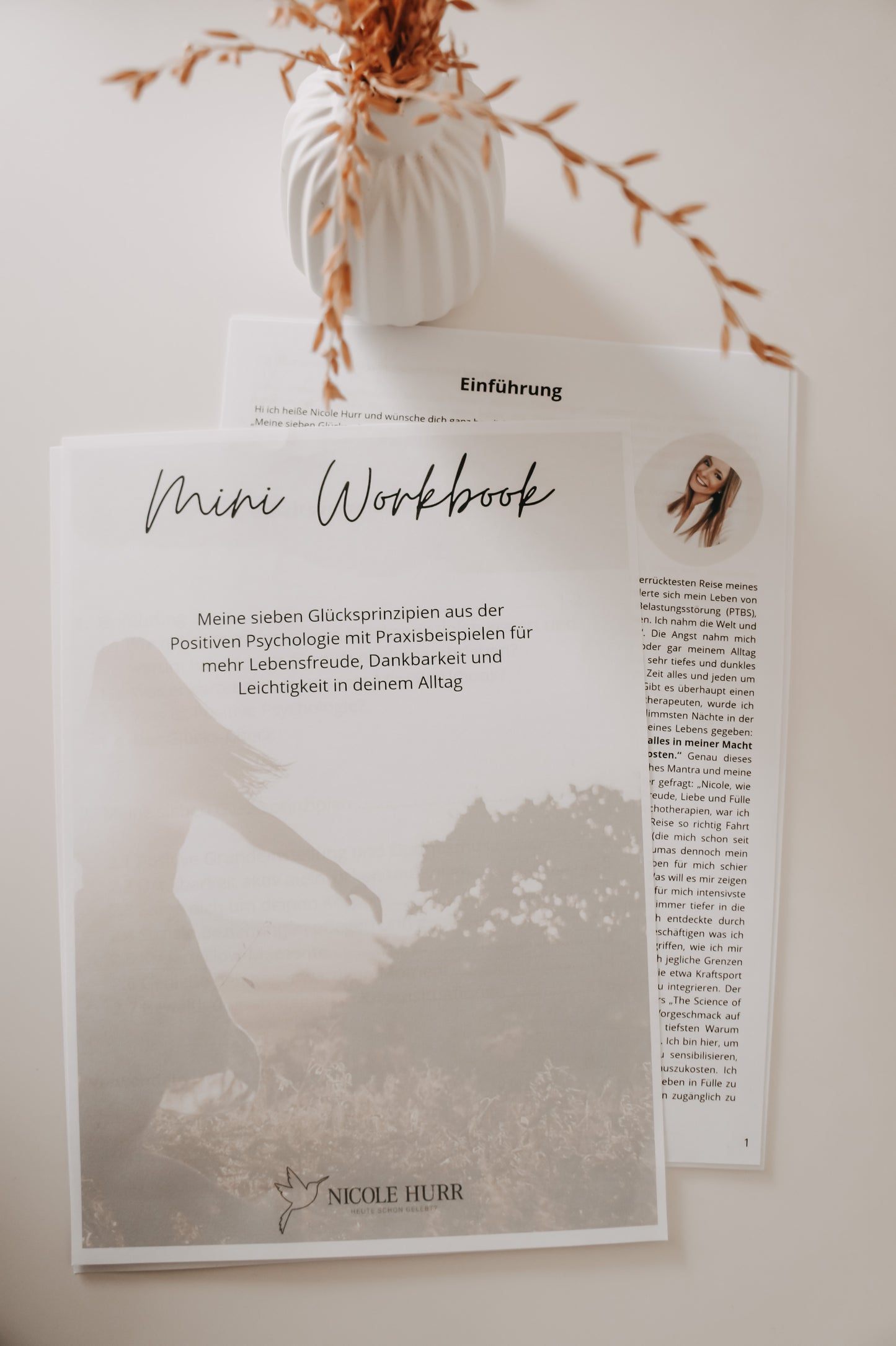 Digitales Mini Workbook - Meine sieben Glücksprinzipien aus der Positiven Psychologie